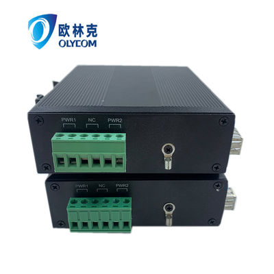 Convertitore di media robusto Poe 15.4W 30W 10/100m Fast Ethernet Non gestito Ce Din Rail