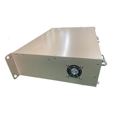 16-Slot Media Converter Rack Chassis Dual AC/DC Power 2U Dimensione Non gestita CE RoHS FCC