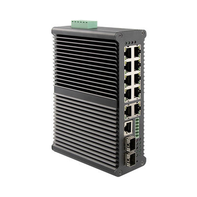 L'industriale del porto di Gigabit Ethernet 40Gbps 8 ha diretto il commutatore di Poe fino a 90W