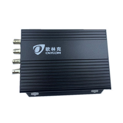video facoltativo 12V 4ch sopra il convertitore di Ethernet, convertitore coassiale della fibra mista