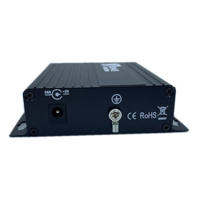 Trasmettitore a fibra ottica analogico e ricevitore di dati standard 1ch di FC per il nero della macchina fotografica di PTZ