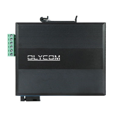 Convertitore multimediale Ethernet industriale Gigabit Non gestito SC WDM Single Fiber Mini Size