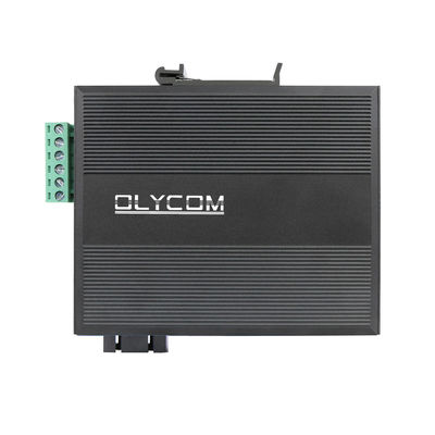 Convertitore multimediale Ethernet rapido industriale SC Fibra fissa SM/MM Non gestita 6KV CE