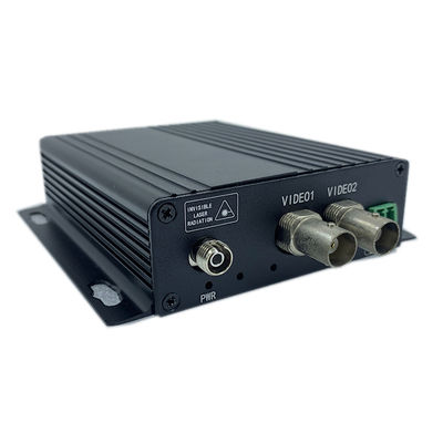 convertitore ottico di Digital del video analogico 2ch sulla distanza di funzionamento della fibra 80KM di millimetro