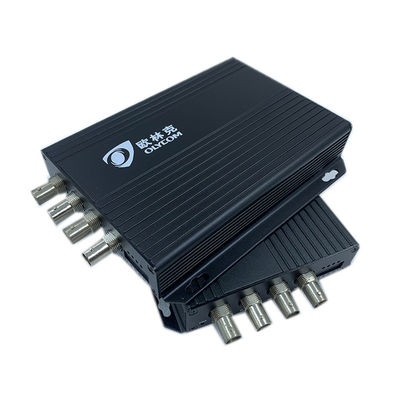 Convertitore video per telecamere di sicurezza BNC Convertitore per fibre multimediali Rack montato FC Port 20KM