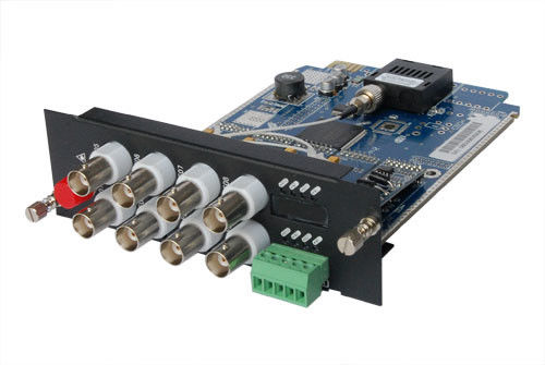 Convertitore multimediale video Chassis 3U Rack per convertitore ottico video doppio ingresso di potenza