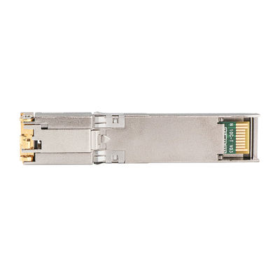 Modulo Transceiver SFP in Rame Cisco 10G 30m Porta Rj45 Compatibile Huawei Mikrotik CE RoHS