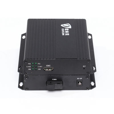 1080P HDMI DVI Extender Single Mode SC Port Simplex 12VDC CE FCC Tipo di desktop