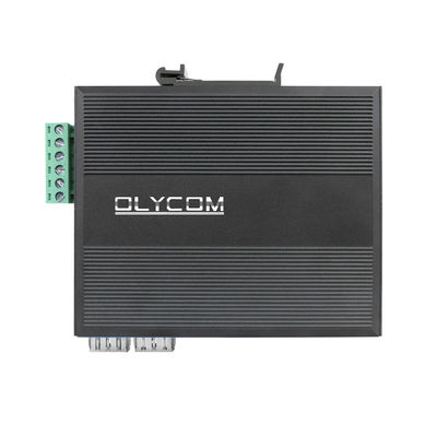 Interruttore di rete industriale 6 porte Ethernet veloce 10/100Mbps Fibra di rete Realtek Non gestito