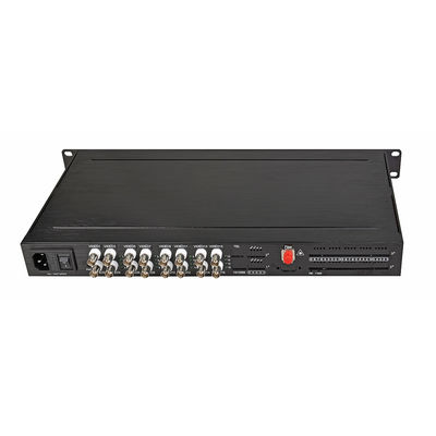 HD 1080P AHD CVI TVI Fibra Video Converter Ottico Digitale 16 Port AC 220V Input
