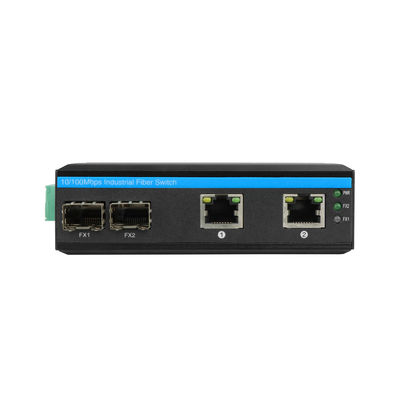 Porta Ethernet 2 e 2 porto industriale di SFP dei commutatori di rete del CE 10/100Mbps