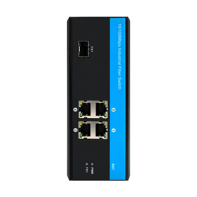 4 porte Hub di commutazione di rete industriale 10/100Mbps Ethernet veloce FCC CE non gestito