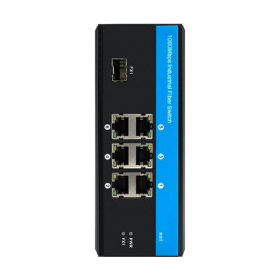 6 commutatore di Gigabit Ethernet del porto 40, commutatore 9-36VDC della ferrovia di Ethernet
