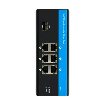 6 porte 40 Gigabit Ethernet Switch Ethernet Rail Switch 9-36VDC Industrial Fiber Switch