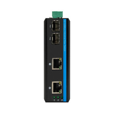 Porta Ethernet 2 e 2 porto industriale di SFP dei commutatori di rete del CE 10/100Mbps
