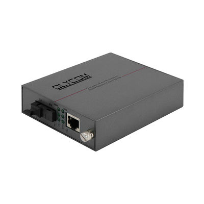 Fast Ethernet Media Converter 10/100M Single Mode Fibra WDM Non gestita 20KM