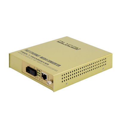 WDM Media Converter 10/100Mbps Rack Mount Fiber Copper Extender Non gestito CE
