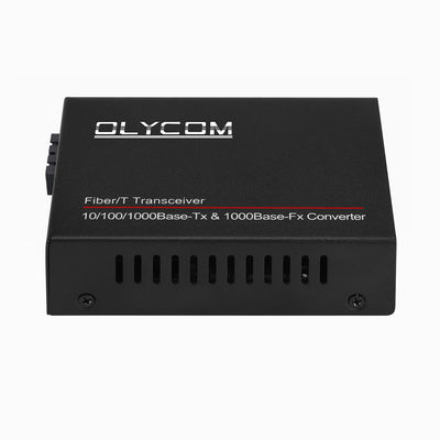 Convertitore di media Gigabit PoE 15,4W 30W Non gestito PoE attivo Duplex SM MM Fibra CE