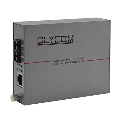 PoE Fiber Media Converter 20KM Megabit 30W Active PoE 48V Output SC Port non gestito