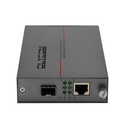 Megabit a fibra ottica grigio 10/100M di SFP della fibra di LC del convertitore di media di Ethernet di POE