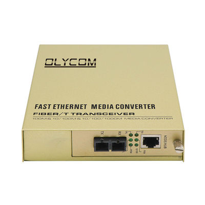convertitore a fibra ottica CAT6 di media di Ethernet 10/100Mbps per i progetti di FTTX