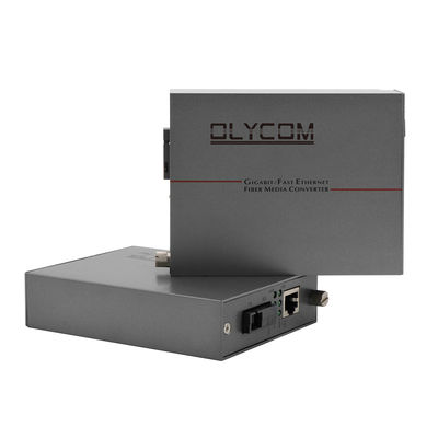 Gigabit Fibra ottica Ethernet Media Converter Single Fiber SC Port Non gestito 20KM