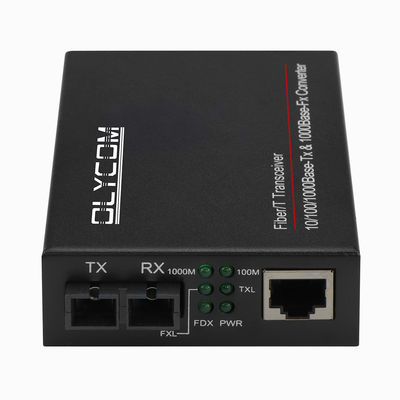 2 porte Gigabit Ethernet Media Converter Duplex non gestito Single-mode Multimode Port SC