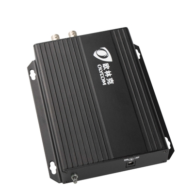 1080P HD SDI Video Fiber Extender Converter Ottico Single Mode 20km Con Loopout Locale 12V