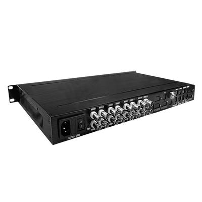 16 porte AHD CVI TVI CVBS Video a convertitore di fibra HD 1080P CCTV Monitoraggio AC220V