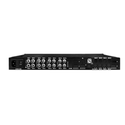 16 porte AHD CVI TVI CVBS Video a convertitore di fibra HD 1080P CCTV Monitoraggio AC220V