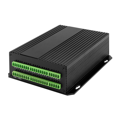 Chiusura a contatto a secco Convertisore ottico a fibra Bidi Chiuso 8 Porte Montabile