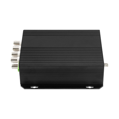 8 porte Video CCTV Audio Ethernet Dry Contact Converter multimediale a fibra Bidi D5V2A