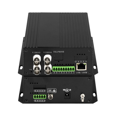 4 canali CCTV Video analogo a convertitore in fibra ottica NTSC/PAL/SECAM Compatibile
