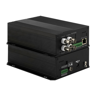 4 canali CCTV Video analogo a convertitore in fibra ottica NTSC/PAL/SECAM Compatibile