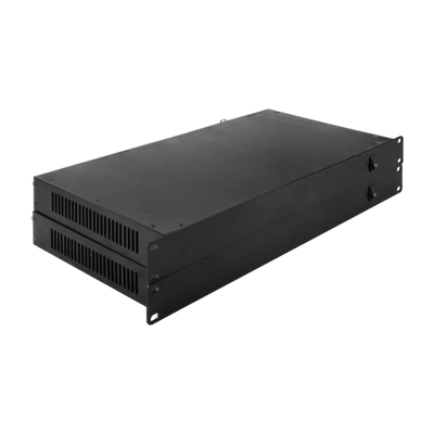 3G SDI Video Ethernet Data Fiber Converter Bidi RS232 Chiusura di contatto estensore ottico 1U Rack