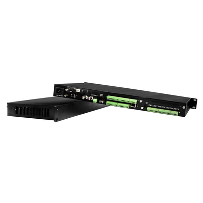 3G SDI Video Ethernet Data Fiber Converter Bidi RS232 Chiusura di contatto estensore ottico 1U Rack