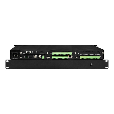 3G SDI Video Ethernet Data Fiber Converter Bidi RS232 Chiusura di contatto estensore ottico 1U Rack