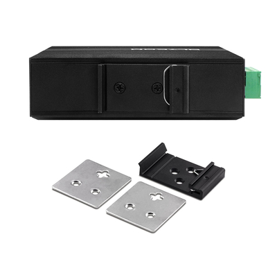 Mini 5 porte Gigabit Industrial Fiber Switch SFP Uplink Unmanaged Din Rail Tipo DC12V